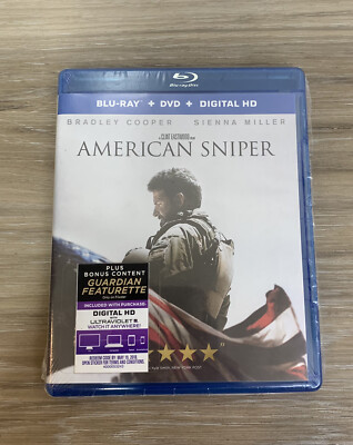 American Sniper (Blu-ray + DVD + Digital) Bradley Cooper 