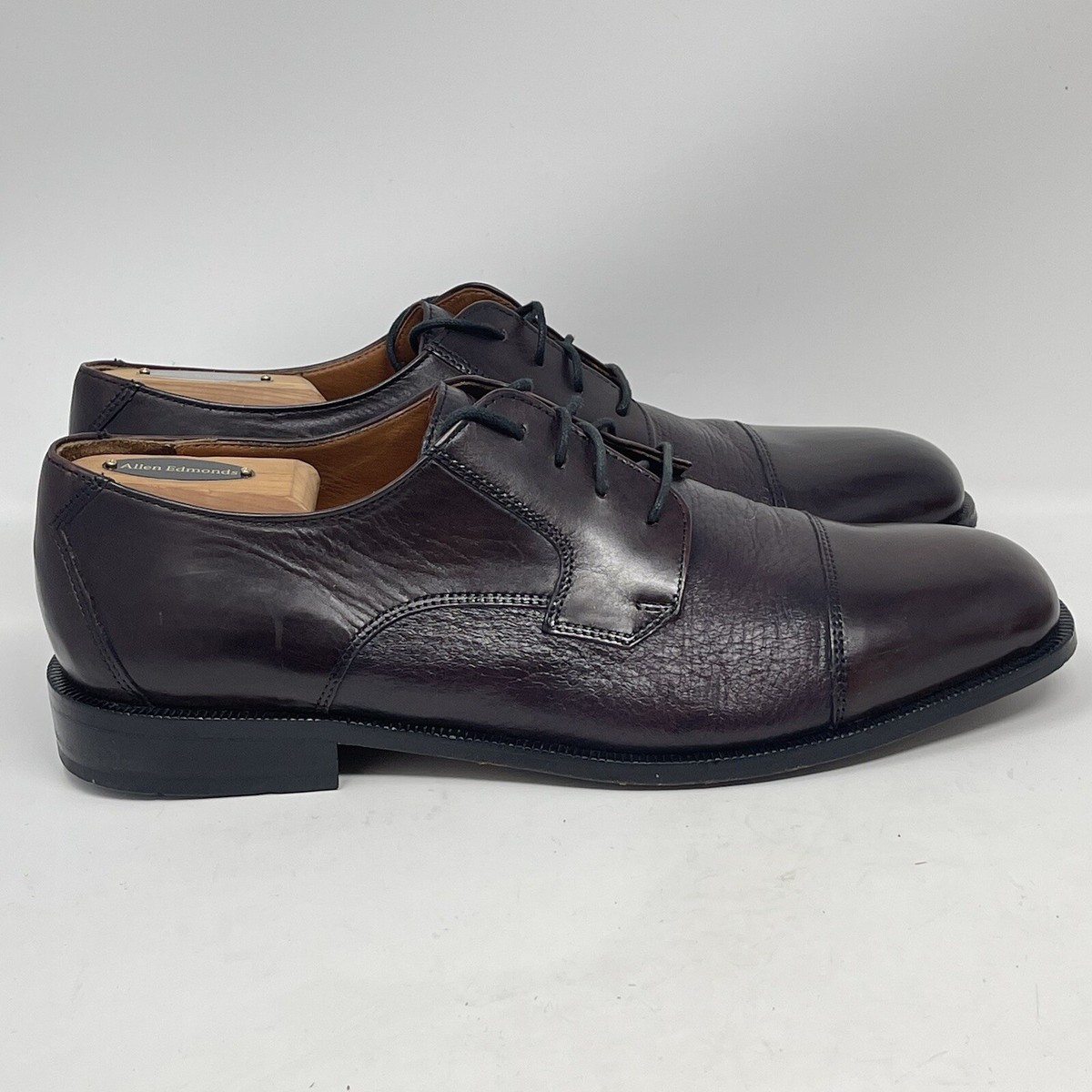 Ｕ.Ｇ　様 Bostonian Marco Shoes Mens 10 M Burgundy Leather Cap Toe Dress