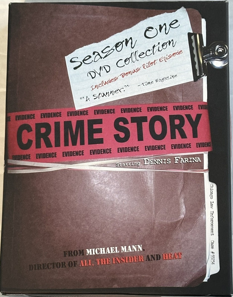 その他 Crime Story: Season 1 [DVD] CRIME STORY : Season 1 Dvd Collection; LN 5 DVD's , Free