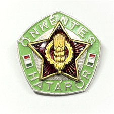 Hungarian People's Republic Volunteer Border Guard Badge (HUN BADGE 16)