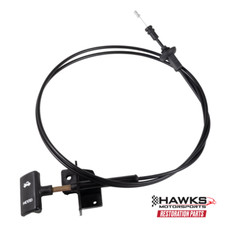1982-1992 Pontiac Firebird Trans Am Hood Latch Release Cable New Reproduction