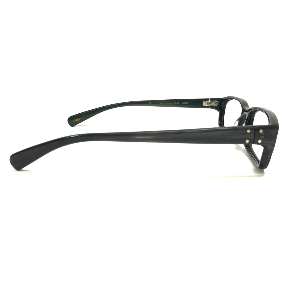 Monturas de gafas Paul Smith PS-411 STRG gris cuerno negro rectangulares 52-17-135 Foto 4 de 4