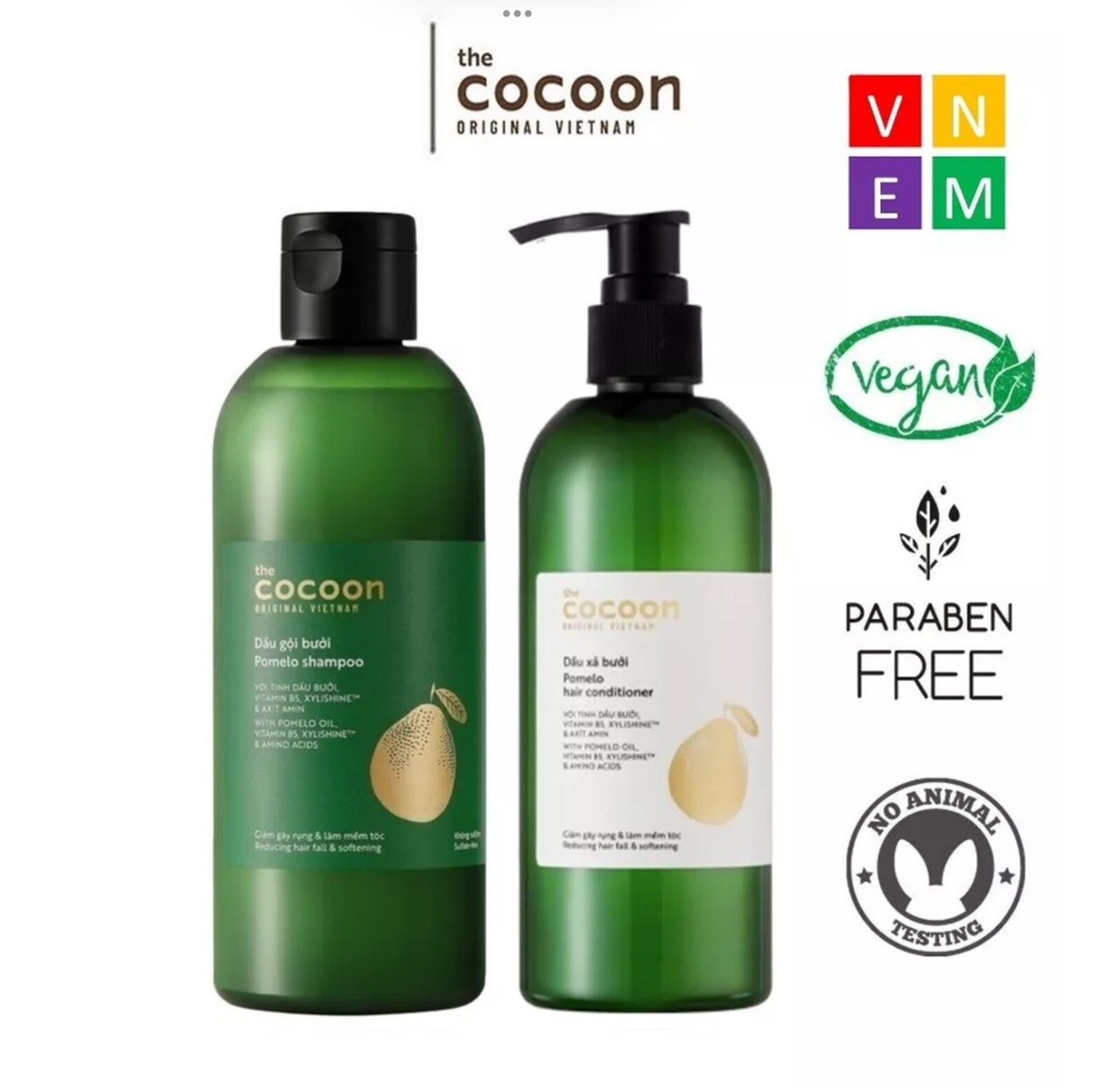 Cocoon Pomelo Shampoo 500ml and Conditioner 310ml. Reduce Hair Loss  Restore. | eBay