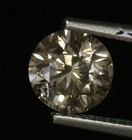 GIA loose certified .97ct I1 Natural Fancy Light Brown round brilliant diamond  — photo 4