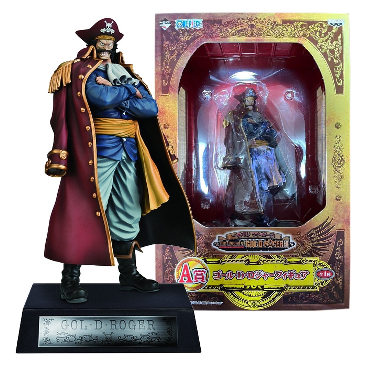 ワンピース　The Legend of GOL・D・ROGER編 BANPRESTO Ichiban Kuji ONE PIECE The Legend of GOL D ROGER A