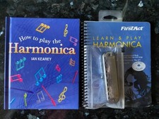 Harmonica Flute Cultural Instruments Kids Music Pack BOOK LOT - used, incomplete