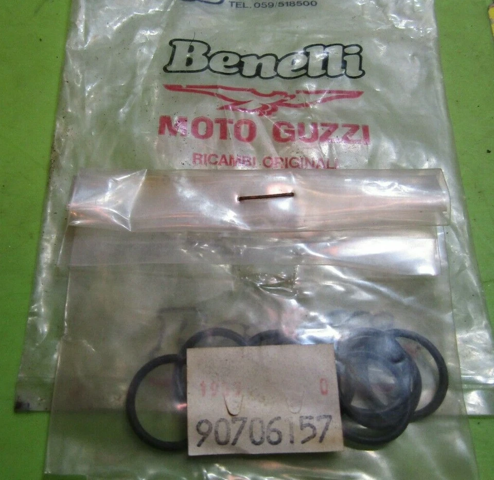 Lote de juntas tóricas Benelli Moto Guzzi Ducati p/n 90706157 NOS 260 360 1000 lote de diez unidades Foto 2 de 2