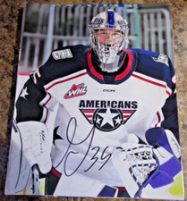 RYAN GROUT SIGNED 8x10 PHOTO TRI CITY AMERICANS 2025 NHL PROSPECT (A)