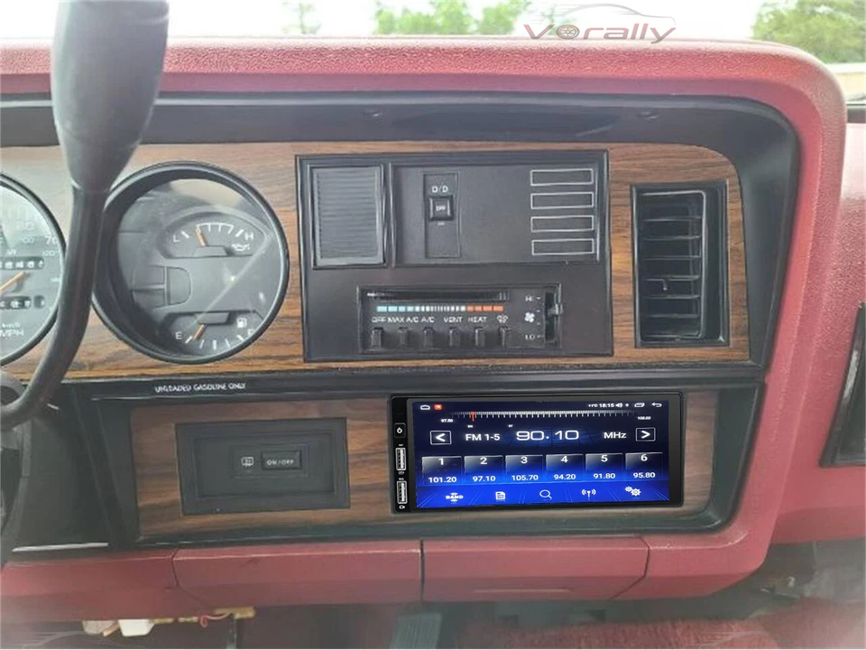 For 1981-1993 Dodge Ramcharger Apple Carplay Android 13 Car Stereo Radio GPS BT — 第 4/4 张图片