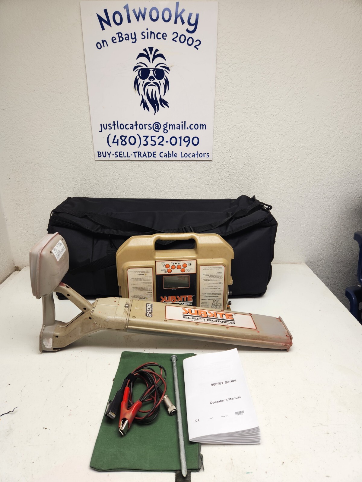 Ditch Witch Subsite 910 950 cable pipe utility locator Utiliguard