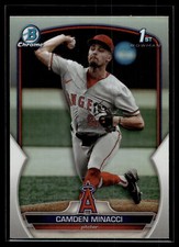 Camden Minacci 2023 Bowman Draft Chrome 1st Refractor C Card #BDC-23