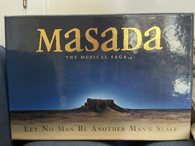 Masada CD Musical Shuki Levy GiftSet Let No Man Be Another Man s Slave American