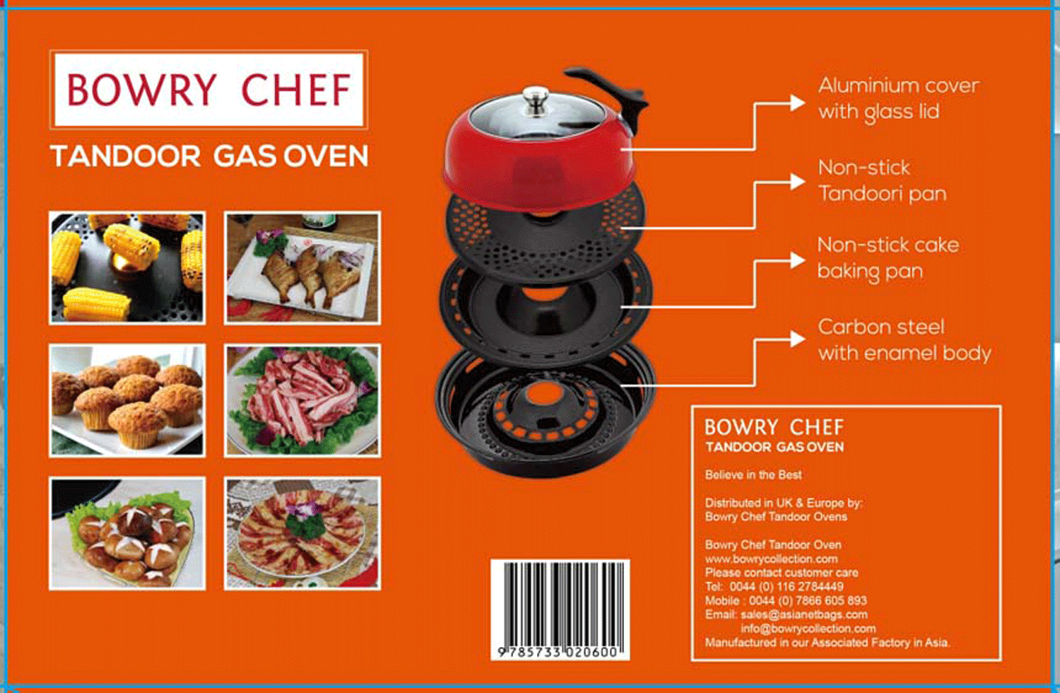 Bowry Chef Gas Oven Tandoor Indoor Oven UK Stock eBay