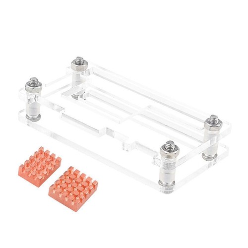 Für Single Board Pi Zero 2 W Acrylgehäuse Transparente Hot L5E9 J8C6 I4D4 T2L1 - Afbeelding 10 van 14
