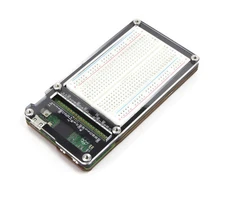 C4Labs Zero Plus Breadboard Case- Raspberry Pi Zero & Zero Wireless-Black Ice