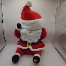 Hallmark Peek A Boo Santa Claus Plush Animated Stuffed Toy Sings Works, EUC