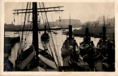genova, postage e panorama