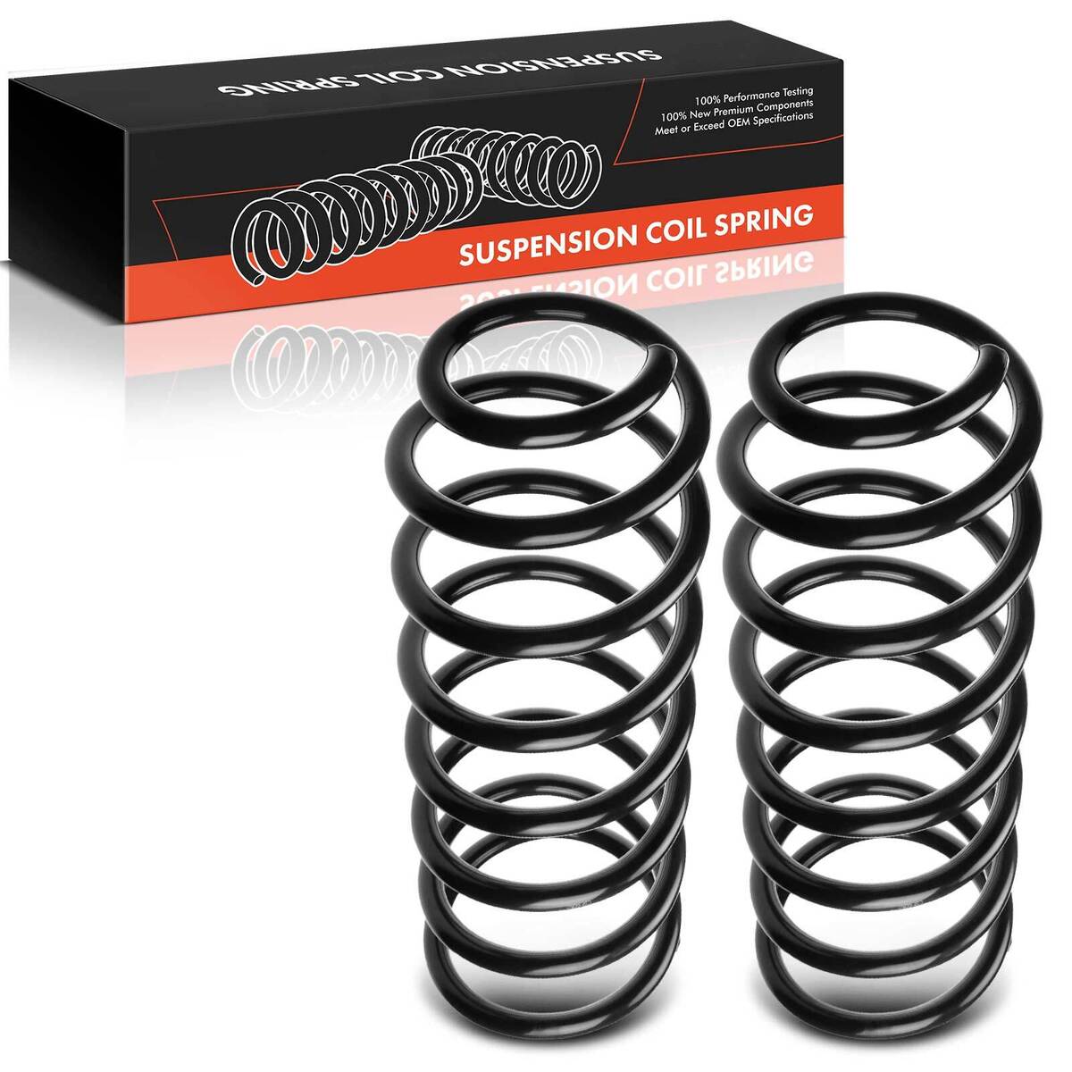 2x Rear Left & Right Coil Springs for Toyota Land Cruiser 2x Rear Left & Right Coil Springs for Toyota Land Cruiser