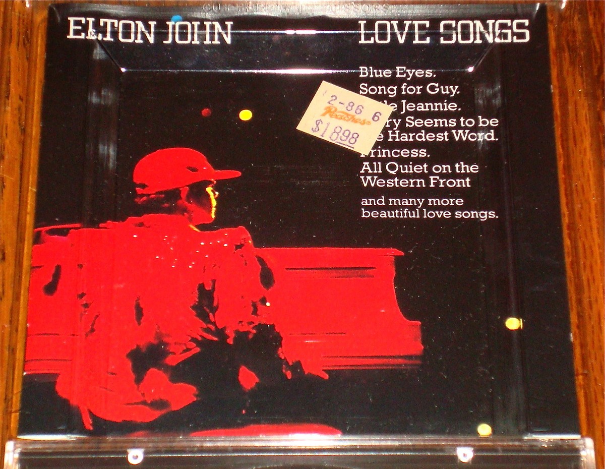 Elton John Love Songs 2LPセット シュリンク付き Amazon.com