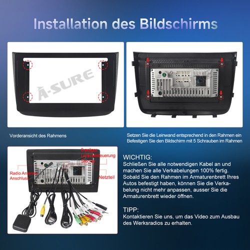 64G Android 14 Autoradio Carplay GPS Navi Für Mercedes Viano Vito W639 2004-2014 - Bild 14 von 15