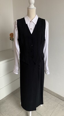 Business Kostüm / Anzug: Bluse + Rock + Weste von Yorn / Fabiani