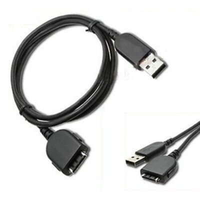 USB DC Charger + Data SYNC Cable Cord For Samsung YP-S3 J S3Q S3Z S3B MP3 Player