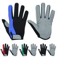 Cycling Gloves Gents Mens Boys Adults Anti Slip Palm Padded Biker Riding BMX UK