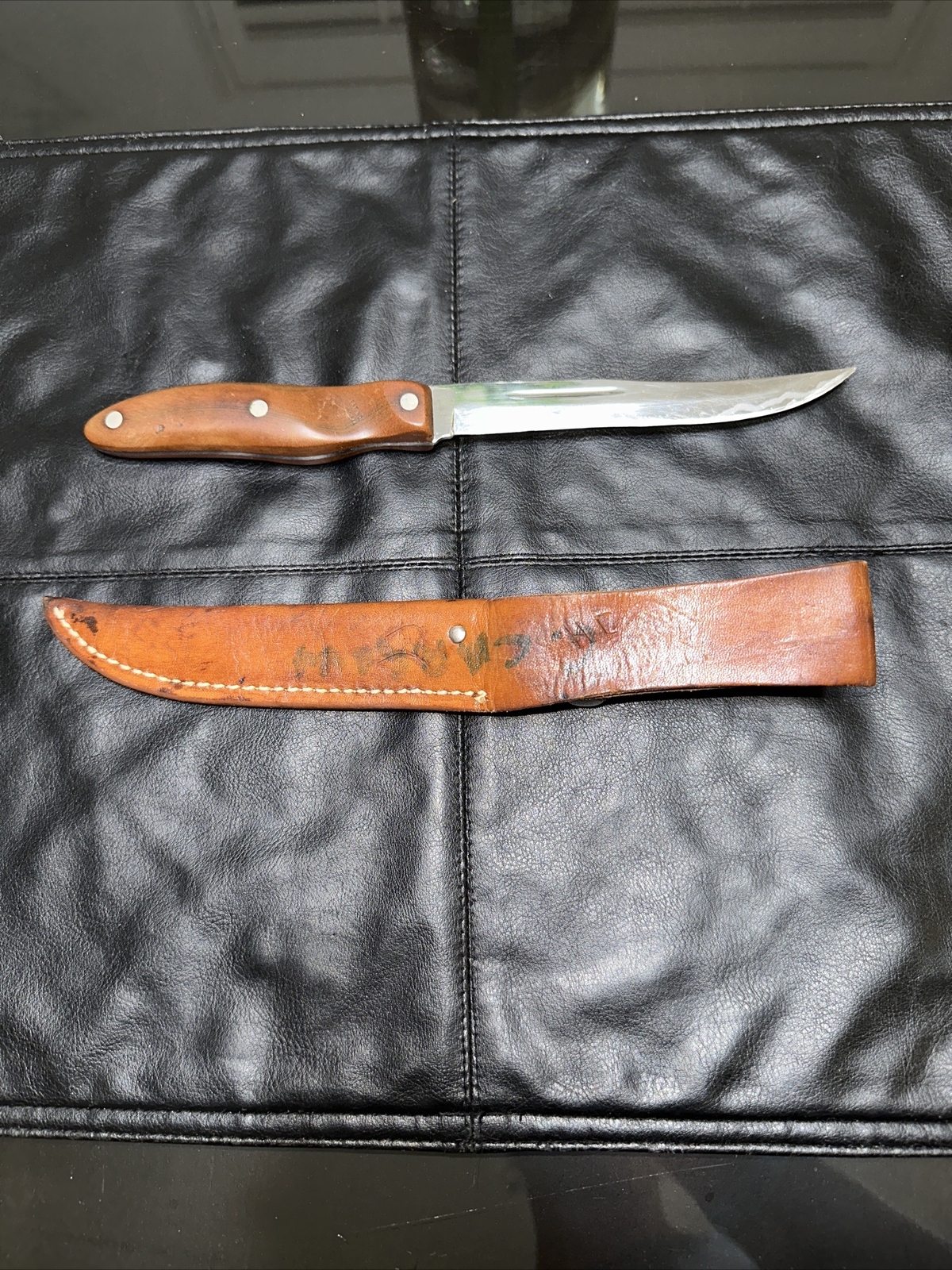 VINTAGE CUTCO 62 STRAIGHT EDGE HUNTING KNIFE eBay
