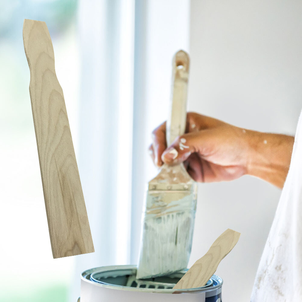 10pcs Measuring Scale Sturdy Hardwood Stirrers Practical For Mixing