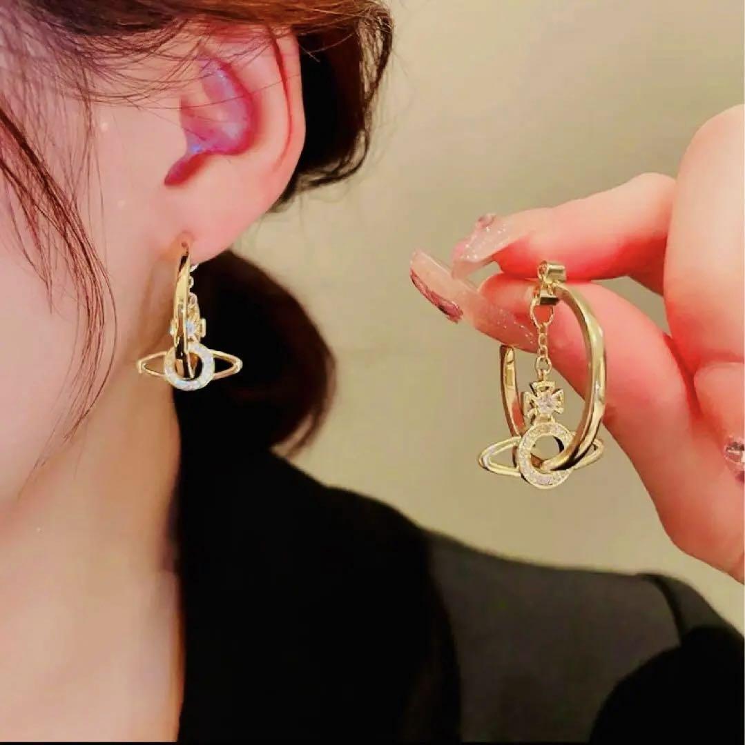 ピアス　　Vivienne Westwood MIRANDA Vivienne Westwood Earrings Pierced MIRANDA Gold NO BOX