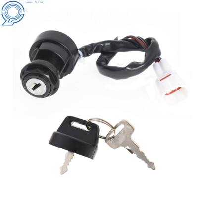 #ad Ignition Key Switch for Yamaha Warrior 350 YFM350 1996 1997 1998 1999 2000 2001 $7.98