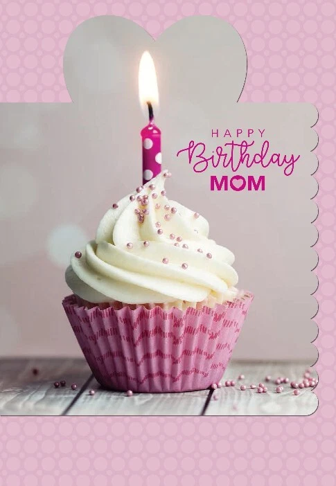 Happy Birthday Mom- Birthday Greeting Card - 06487