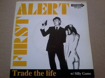First Alert - Trade The Life 7'' Japanese Yellow Vinyl Powerpop Mod Punk