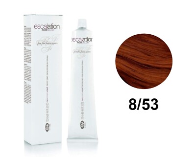 Lisap Milano Escalation New Color Five Fase Fusion System #8/53 Golden Red,3.5oz