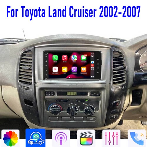 128GB GPS 7" For Toyota Land cruiser Apple Carplay Android Auto Car Stereo Radio - Picture 2 of 24