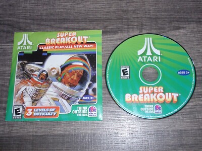 Super Breakout Classic Play CD-ROM PC/Mac for Windows 2000/XP PowerMac Taco Bell