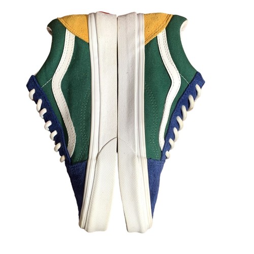 Vans Old Skool Yacht Club Sneakers Mens 5 Womens 6.5 Primary Colorblock Suede - Picture 5 of 14