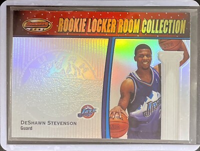 DeShawn Stevenson - 2001 Topps Bowman's Best - Rookie Locker Room - Holo #LRC-15