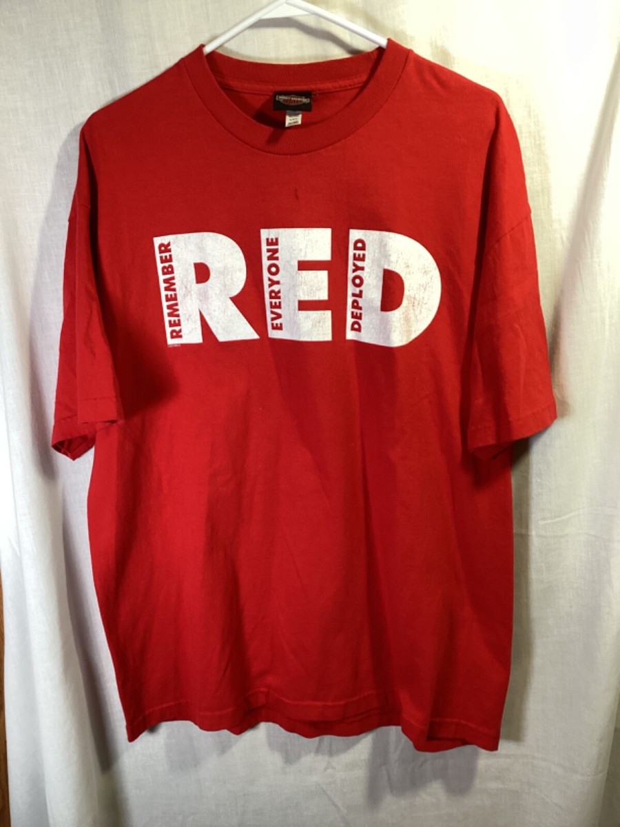 Harley-Davidson Texarkana, Texas 2018 Red XL Cotton T Shirt