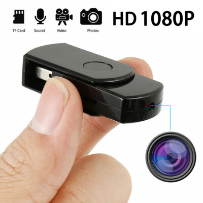 Support 64GB Mini USB Flash Drive Camera DV DVR U Disk 1080P HD Video Recorder
