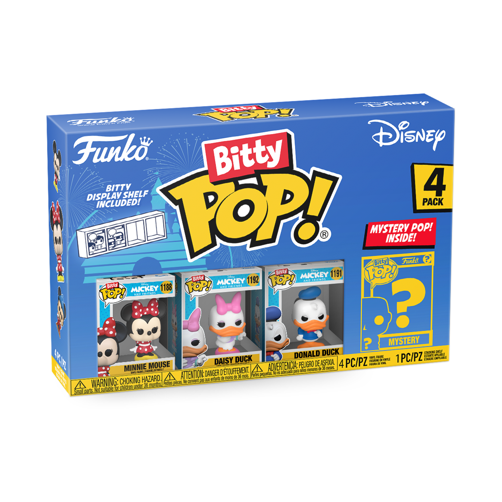 7024787 Merchandising Disney: Funko Pop! Bitty POP 4 Packs - Minnie