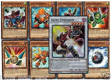 Accel Synchron 9-Card Set Junk, Fleur, Quickdraw, Unknown, Explorer,Turbo, Drill