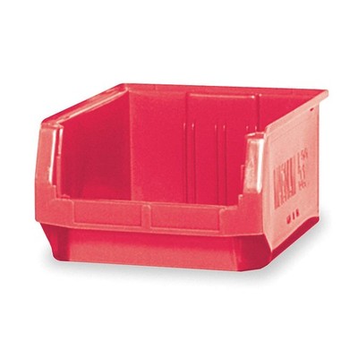 QUANTUM STORAGE SYSTEMS QMS532RD Bin,Red,Polyethylene,7 7/8 in 1VH47