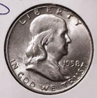 1958-D Franklin Half Dollar, BU #3130