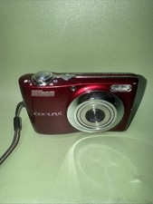 Nikon Coolpix L24 Red Digital Camera Tested Compact Point Shoot
