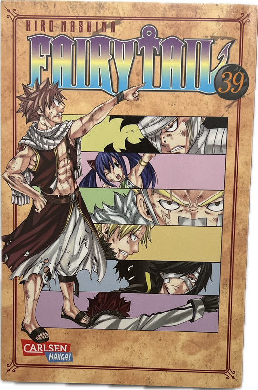Fairy Tail Manga 39 Manga German