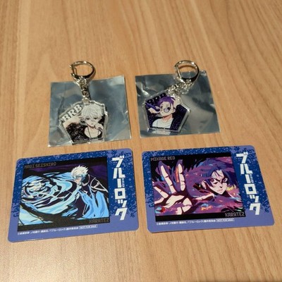 Blue Lock Nagi Mikage BRB Charm Mini Photo Style Card Set Neu