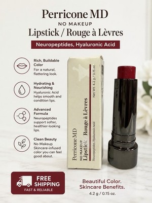 Perricone MD No Makeup Lipstick 0.15oz / 4.2g New ( Red / Rouge )