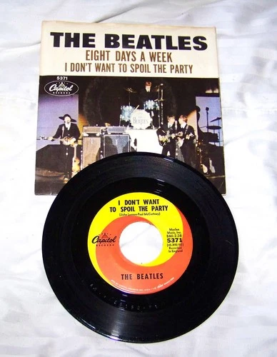 The Beatles 45 record w/picture cover - Eight Days a Week