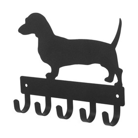 Long Haired Dachshund Cat Set Hook Baseball Wall Decor Animal Eye Holder